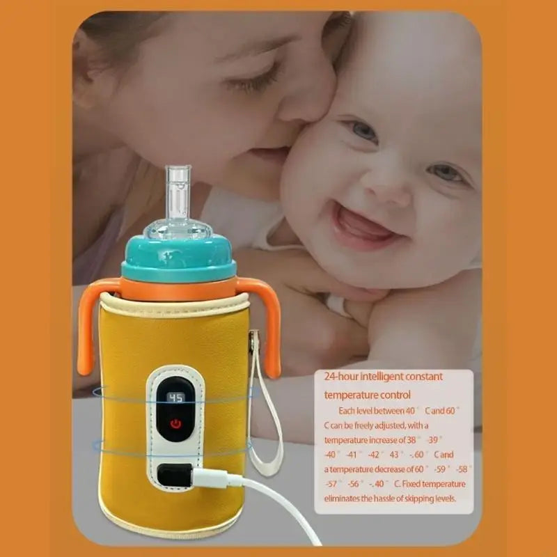 USB Rechargeable Infant Bottle Toastier Impermeable Substance Precise Heat Setting