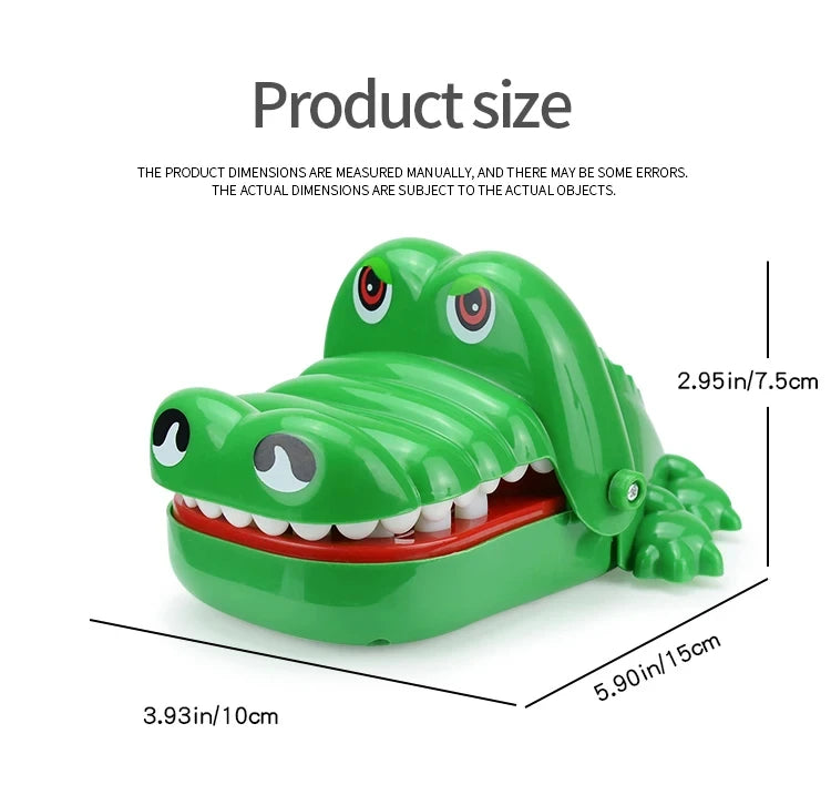 Crocodile Teeth Toys Alligator Biting Finger Dentist Classic Family Games Party Pranks Children's Lucky Game Decompression Toy